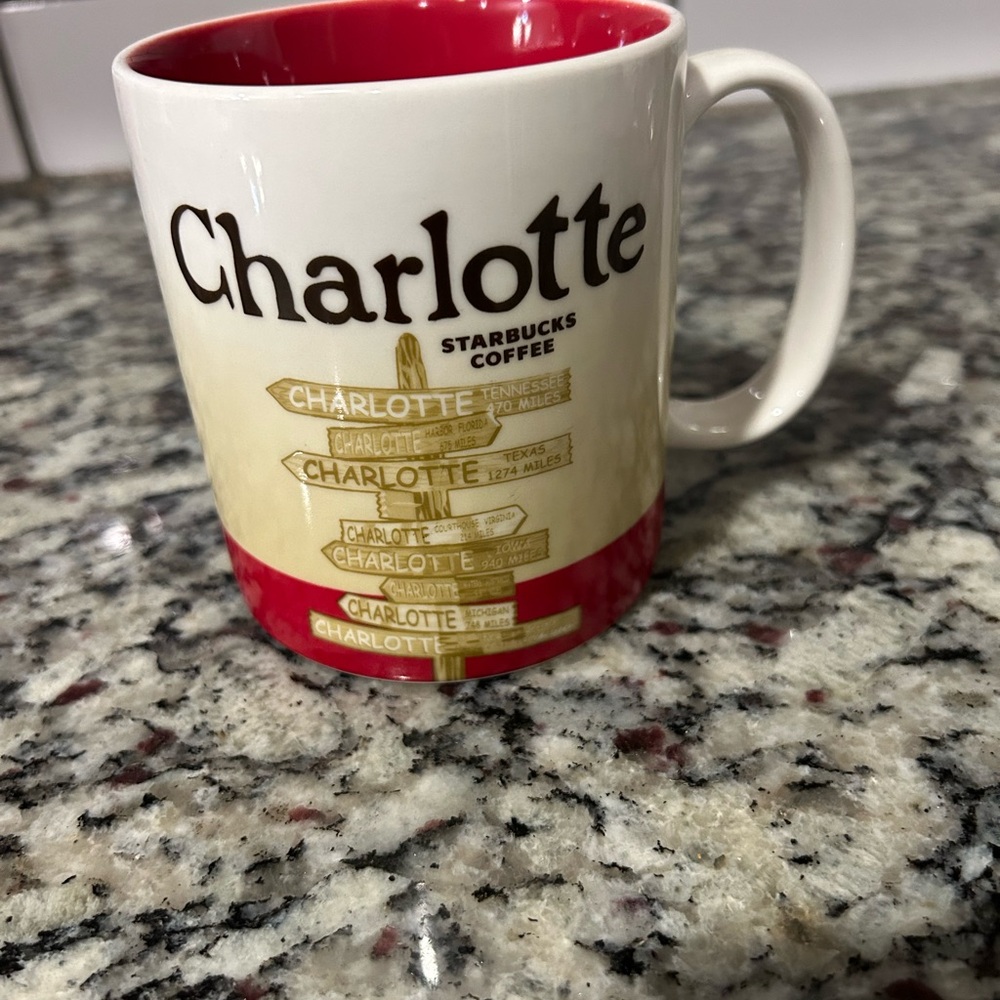 Charlotte 2011 Starbucks coffee cup